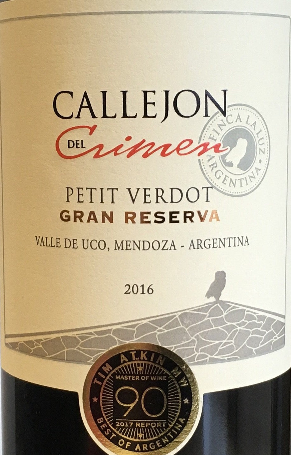 Callejon Del Crimen 'Gran Reserva' - Premium Petit Verdot Wine 2016