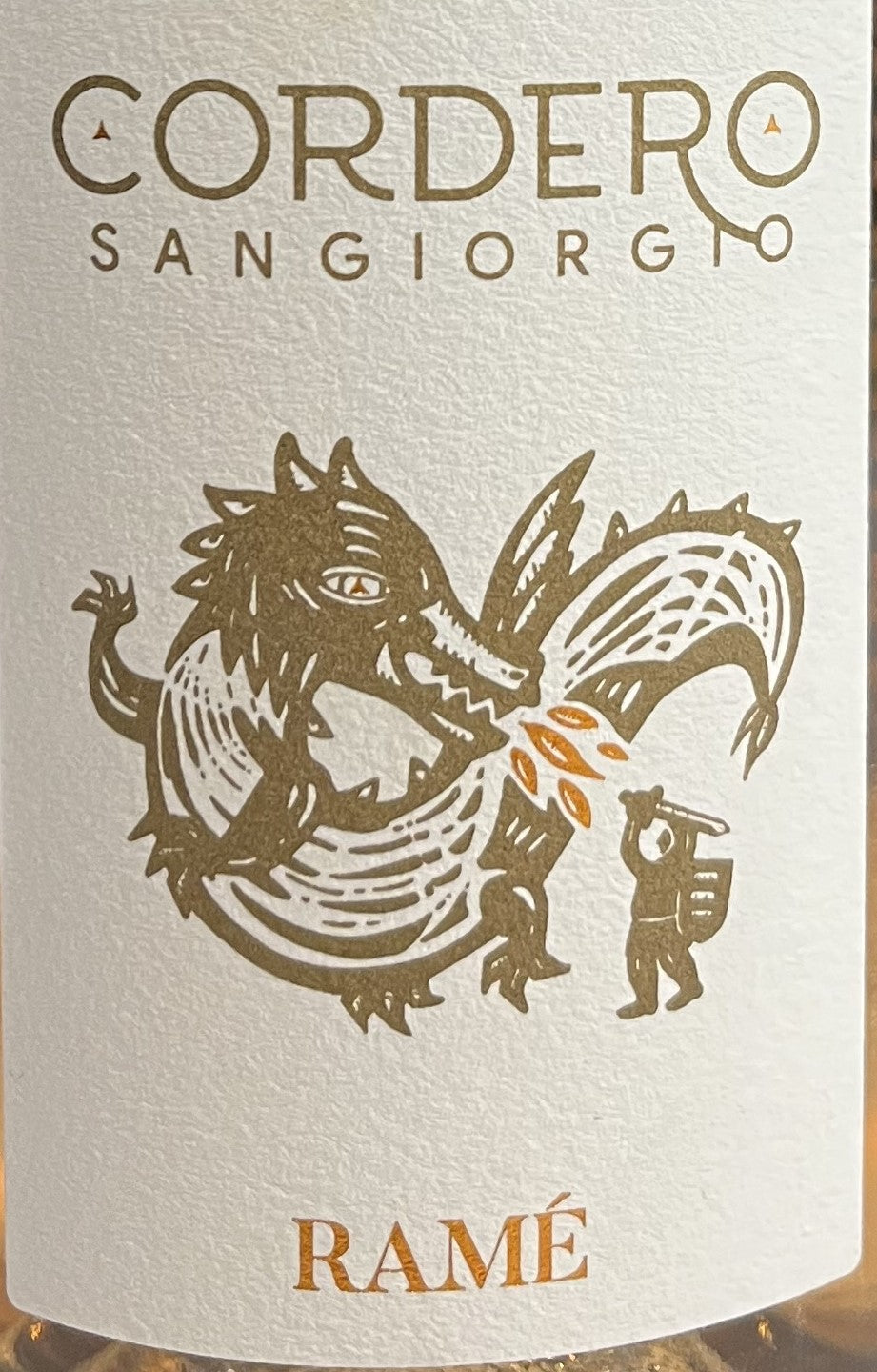 2021 Cordero Sangiorgio 'Rame' Delightful Rose Wine from Italy
