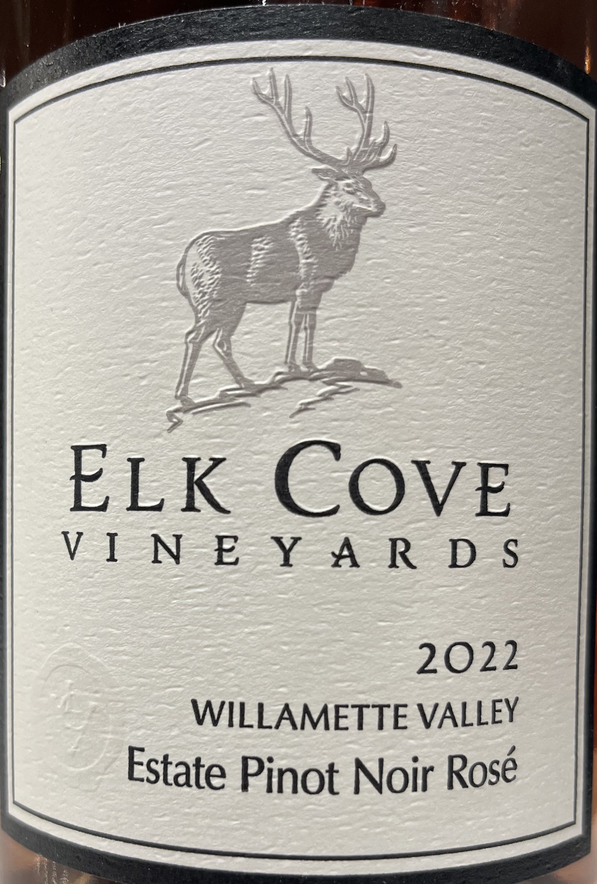 2022 Elk Cove Estate Pinot Noir Rosé from Willamette Valley, Oregon