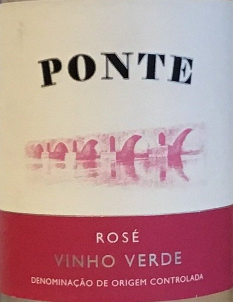Ponte Vinho Verde Rose Wine - A Delightful Pink Wine from 2019