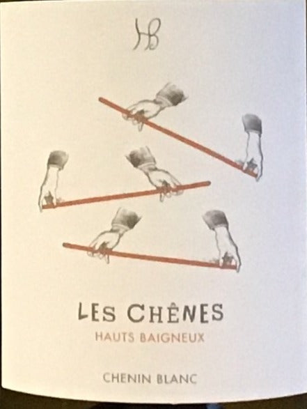2019 Organic Domaine des Hauts Baigneux 'Les Chenes' Chenin Blanc Wine