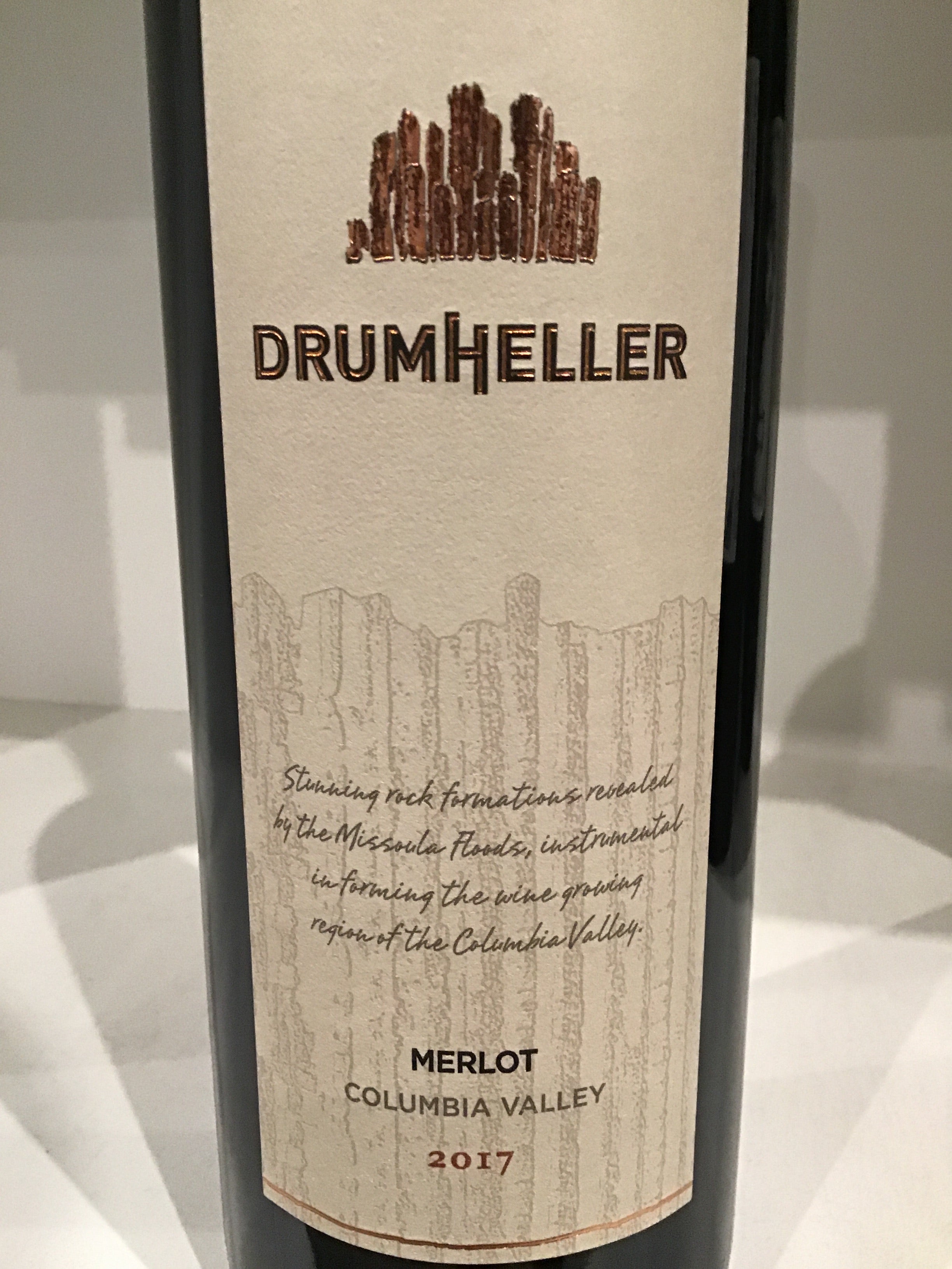 2017 Drumheller Merlot - A Fine Wine from Columbia Valley