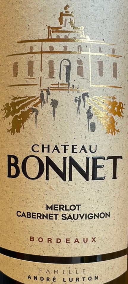 Chateau Bonnet Bordeaux Red Wine - A Blend of Cabernet Sauvignon and Merlot