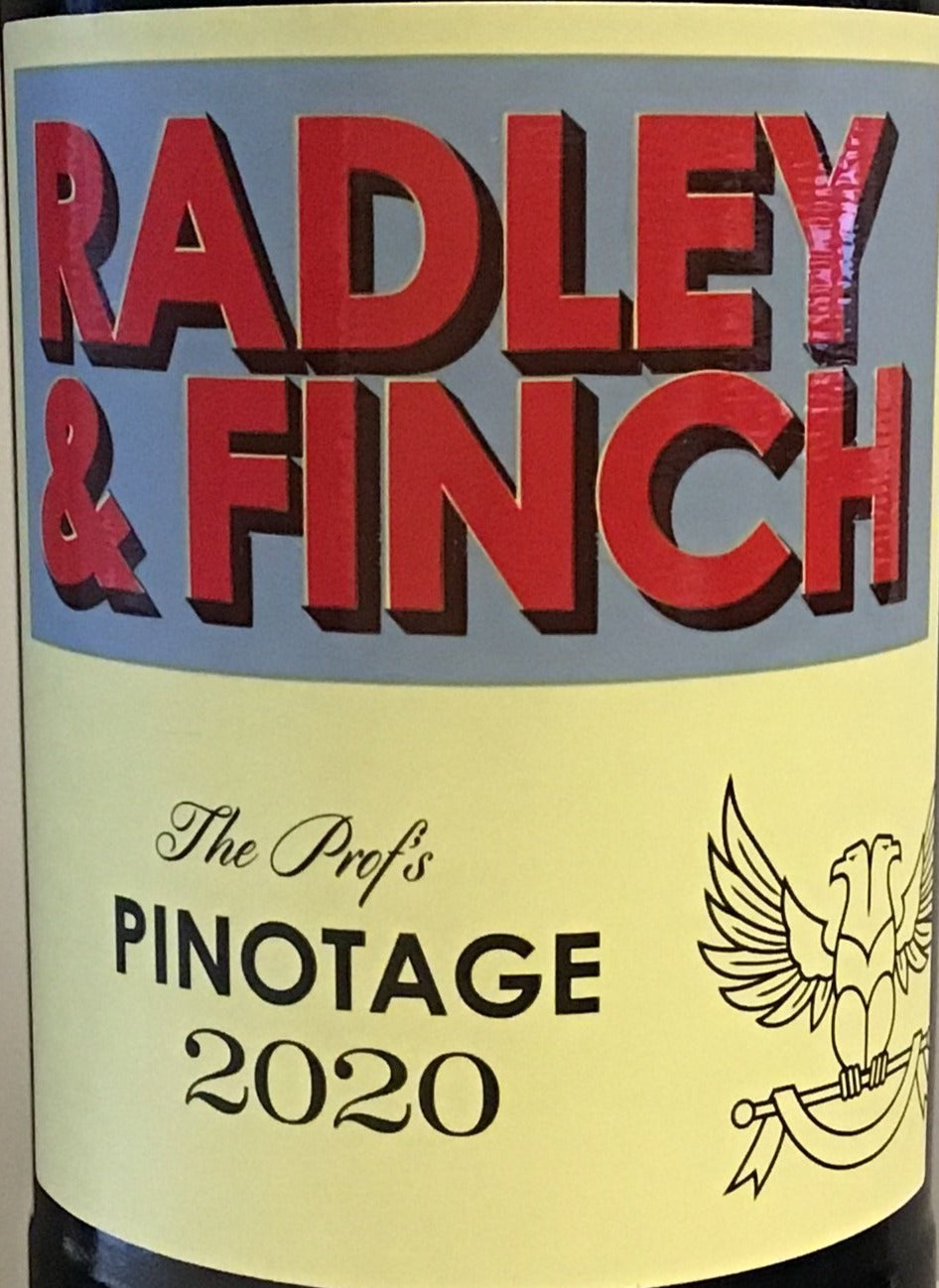 Radley & Finch 'The Professors' Pinotage Wine - 2020 Vintage