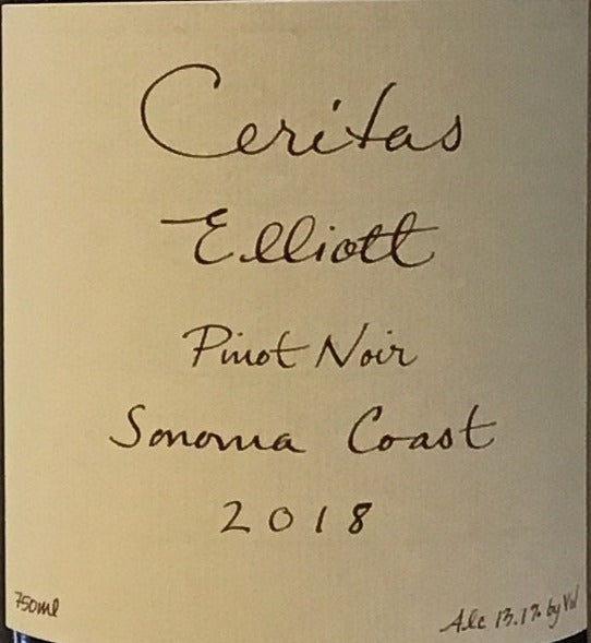 Ceritas 'Elliott' Pinot Noir Red Wine