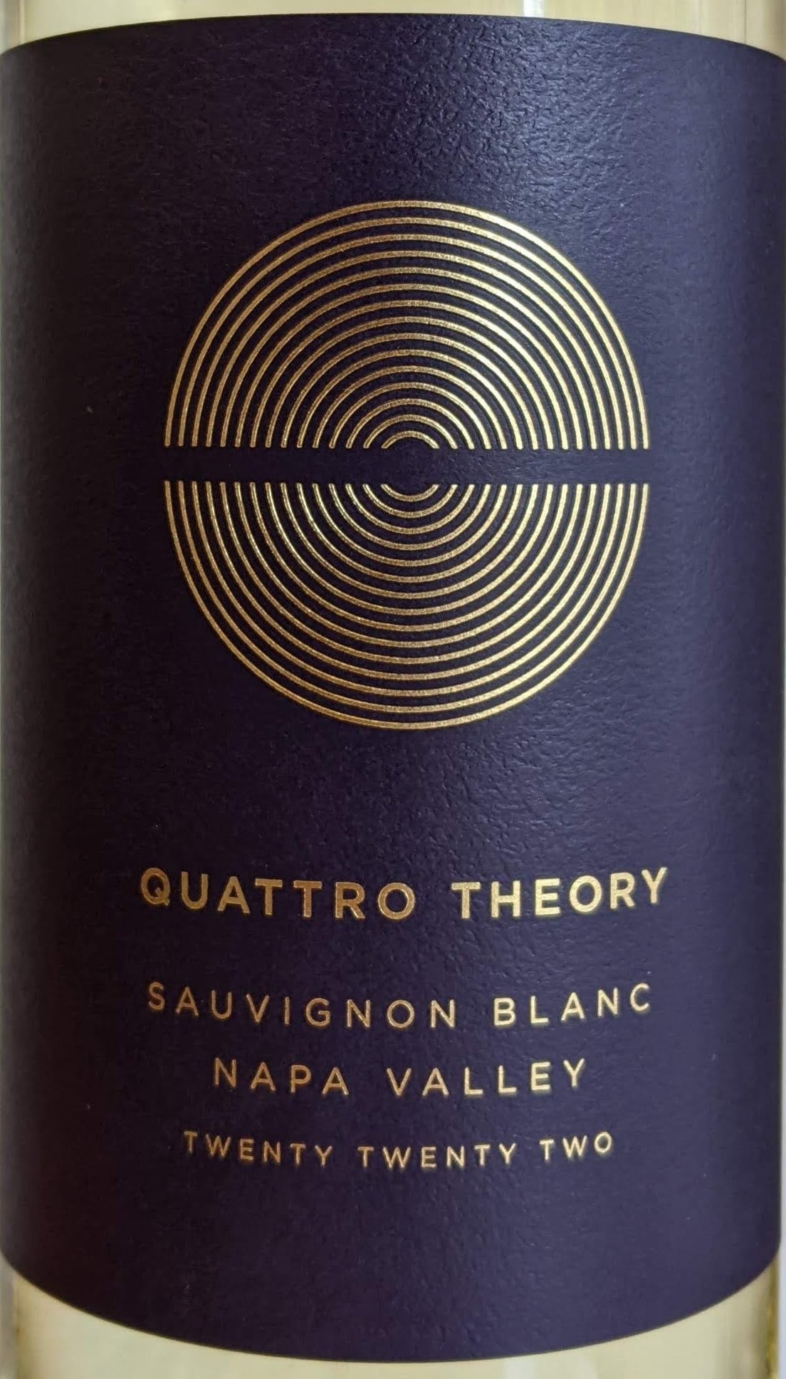 Quattro Theory Sauvignon Blanc White Wine - 2022 Vintage from Napa Valley