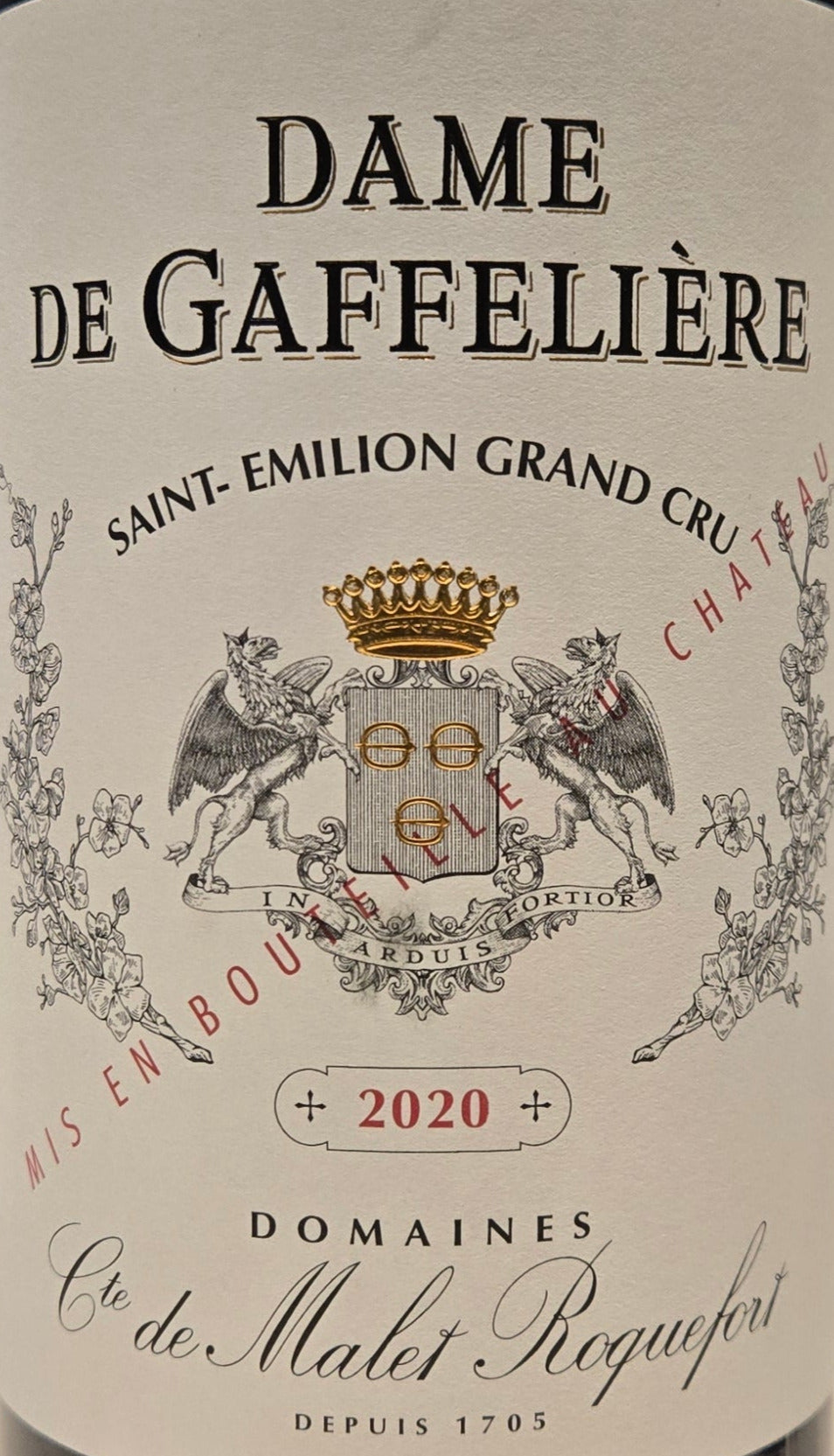 Dame de Gaffeliere - Premium Saint Emilion Grand Cru Wine