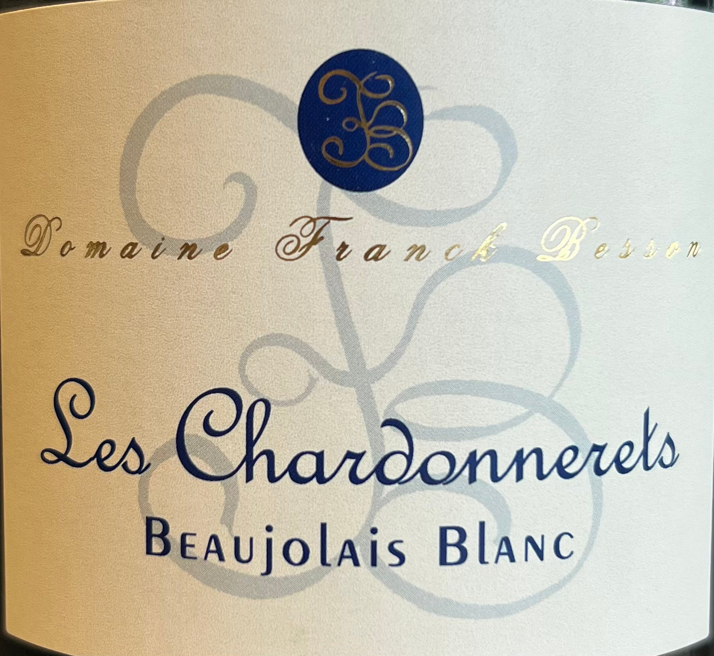 2022 Domaine Franck Besson 'Les Chardonnerets' Organic Beaujolais Blanc Chardonnay