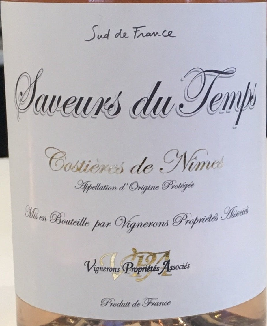 2020 Saveurs du Temps Rose - Fine Wines from Costieres de Nimes