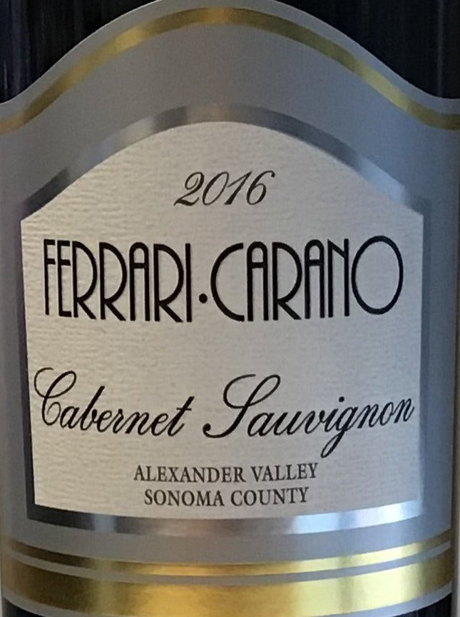 2016 Ferrari-Carano Vintage Cabernet Sauvignon Red Wine