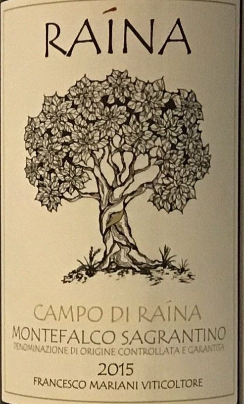 Raina Sagrantino Wine from Montefalco, Italy