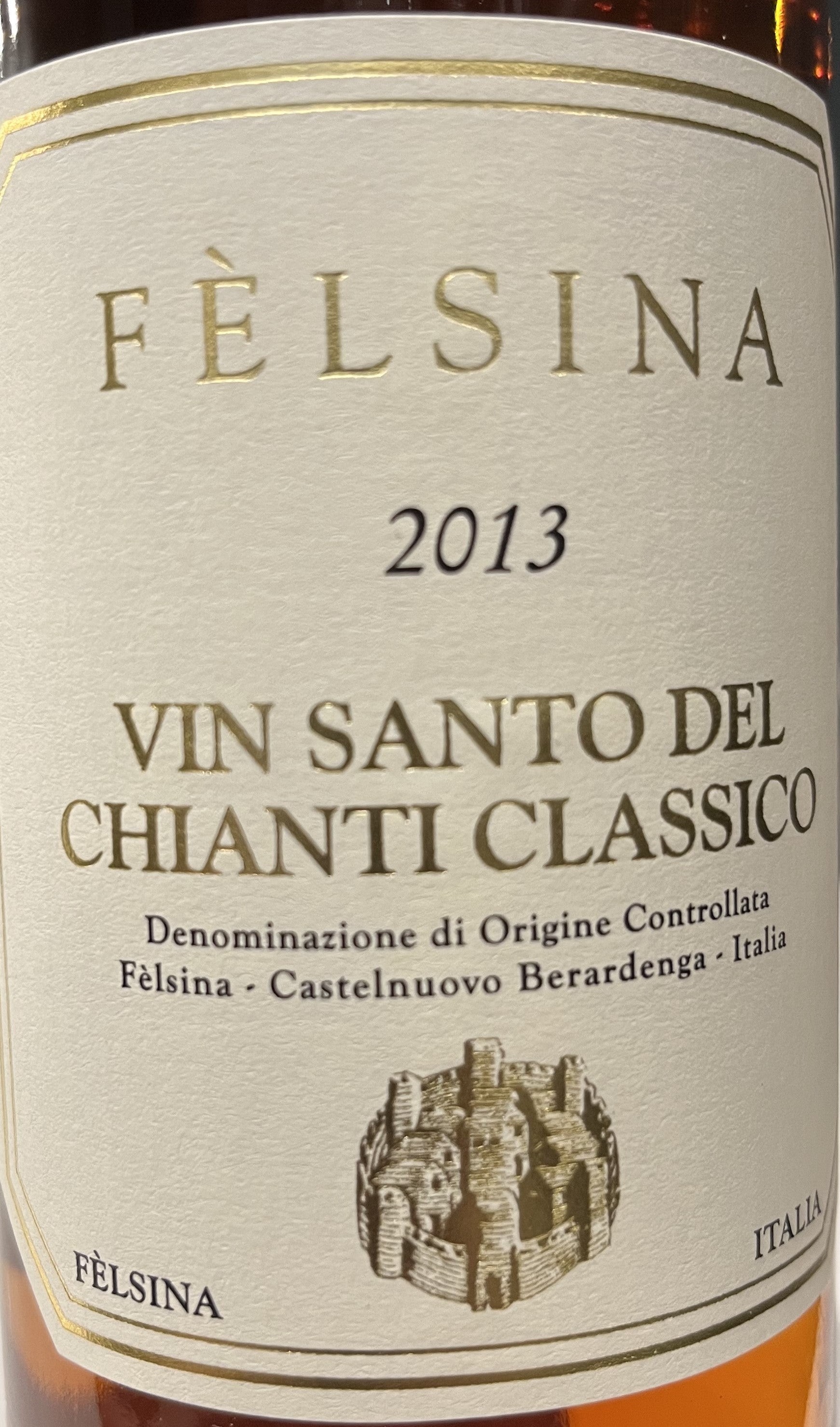 Felsina Vin Santo Dessert Wine - 2013 Vintage