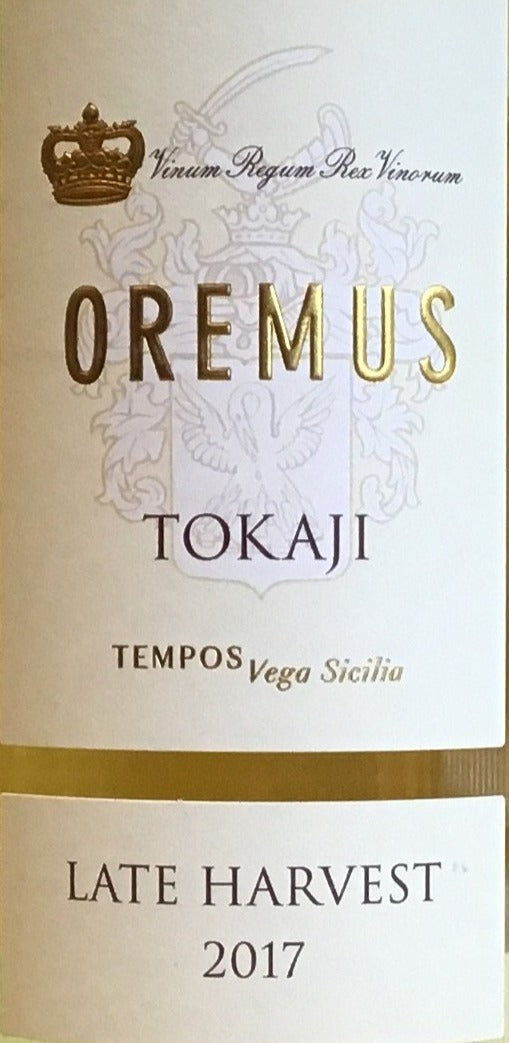 Oremus Late Harvest Tokaji Wine