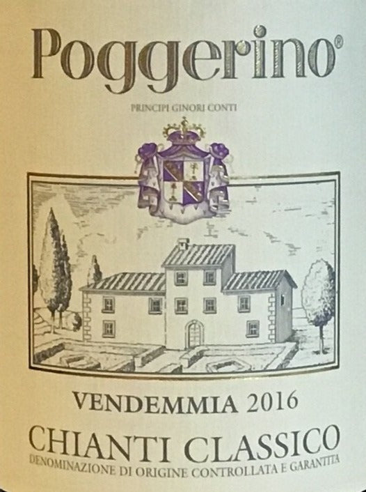 2020 Poggerino Chianti Classico - 100% Sangiovese Wine