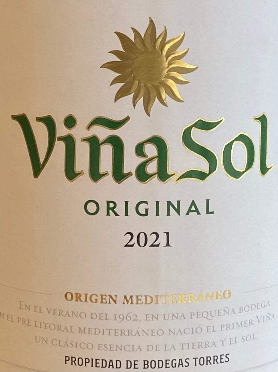 Familia Torres 'Vina Sol' Garnacha Blanca Wine from Catalunya, Spain