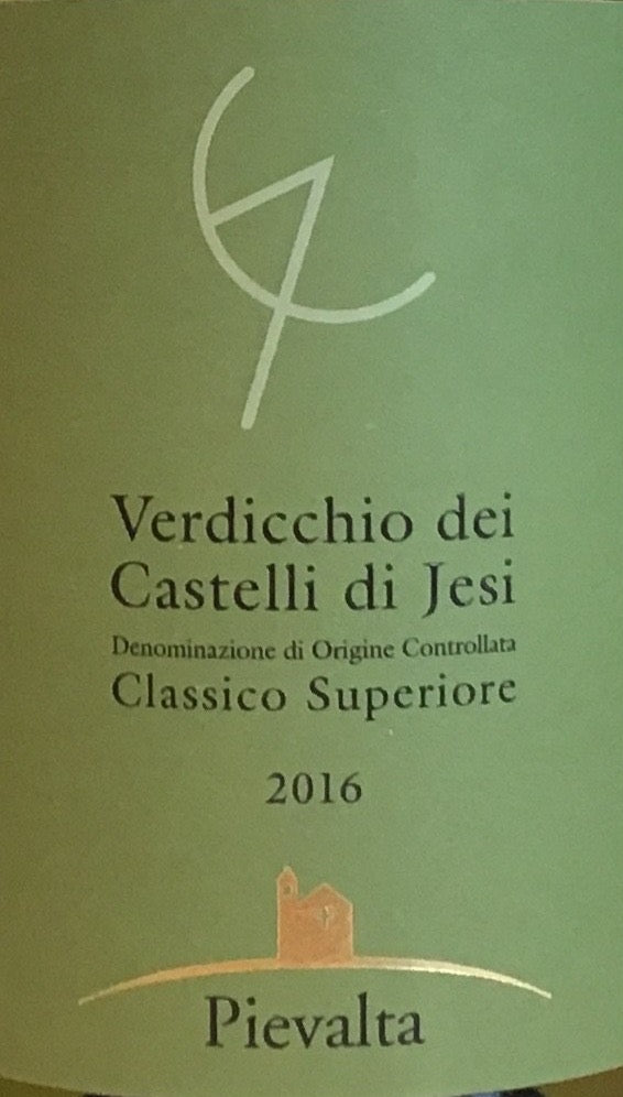 2016 Castello di Jesi - Pievalta Verdiccio Classico Superiore Wine