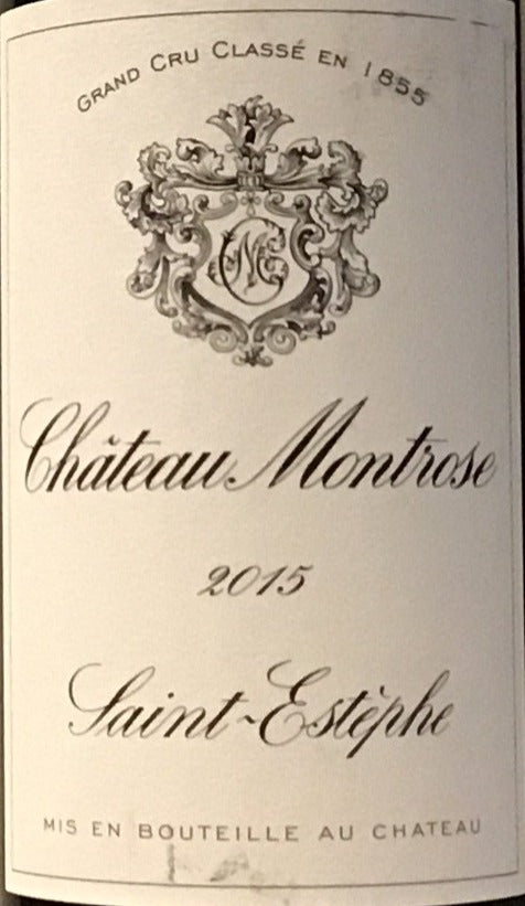 2015 Vintage Chateau Montrose Red Wine