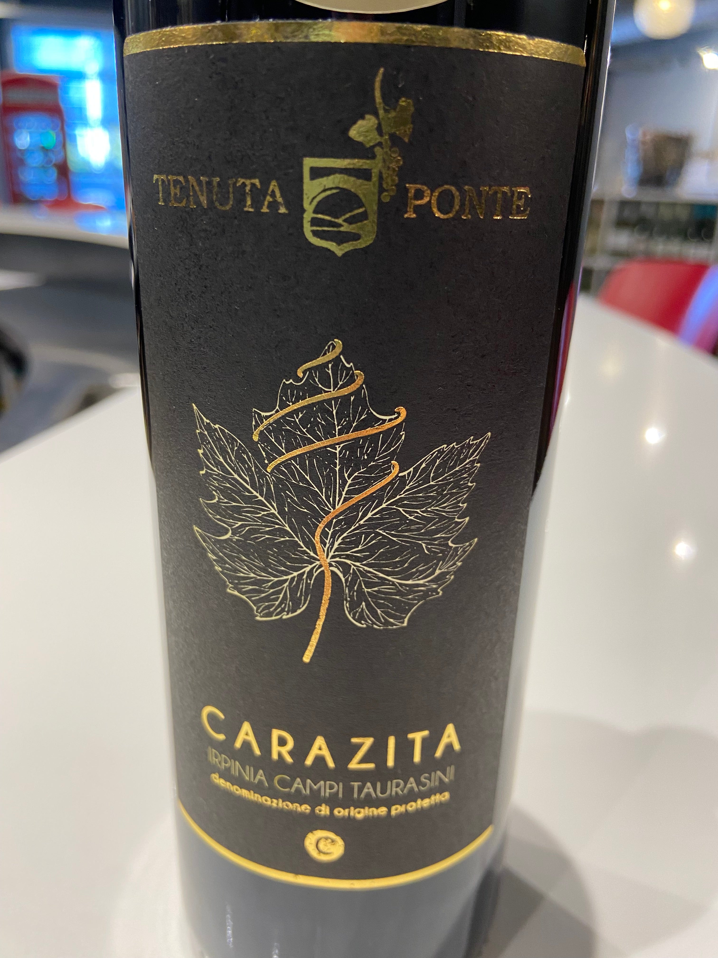 2018 Tenuta Ponte 'Carazita' - Full - bodied Italian Aglianico Red Wine