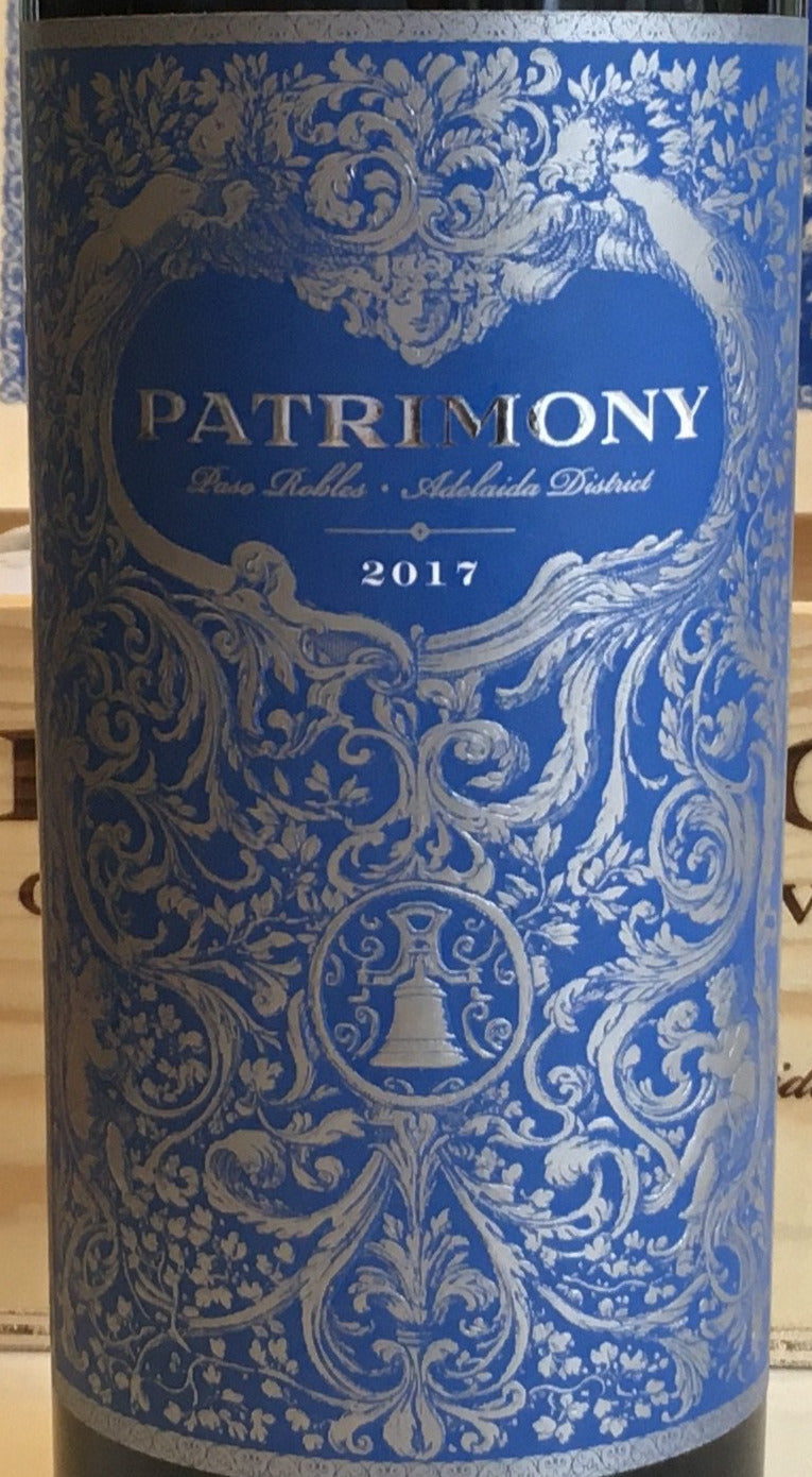 2017 Patrimony Vintage - Fine Cabernet Sauvignon Wine