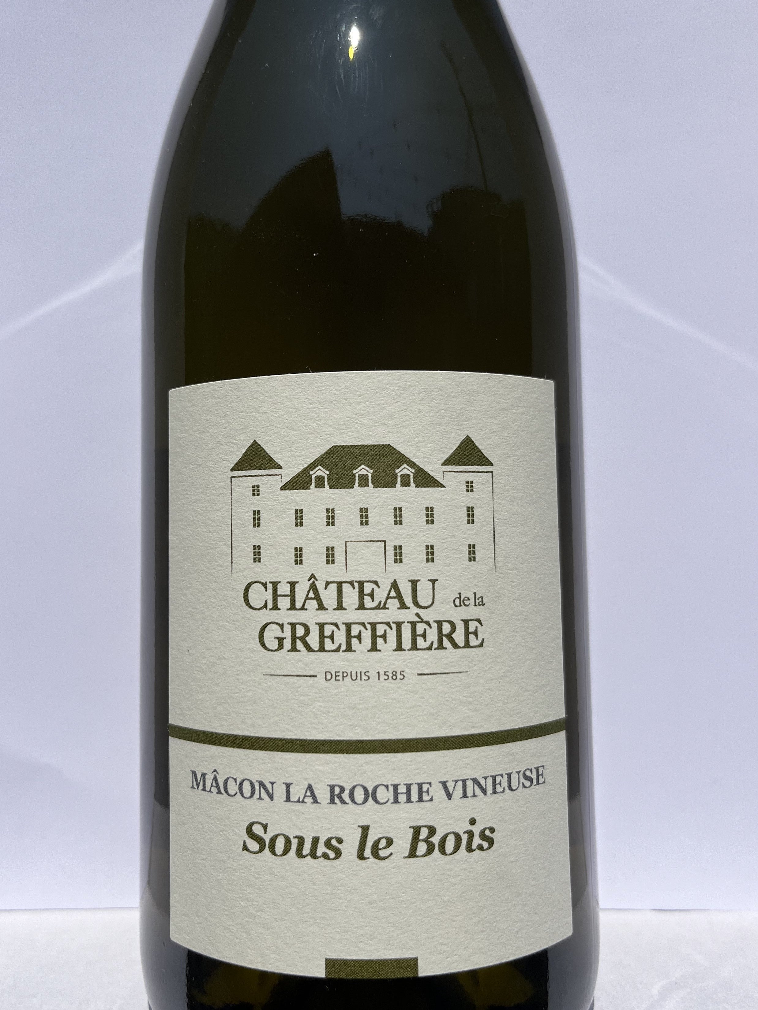 2021 Chateau de la Greffiere 'SOUS le Bois' Macon Chardonnay Wine