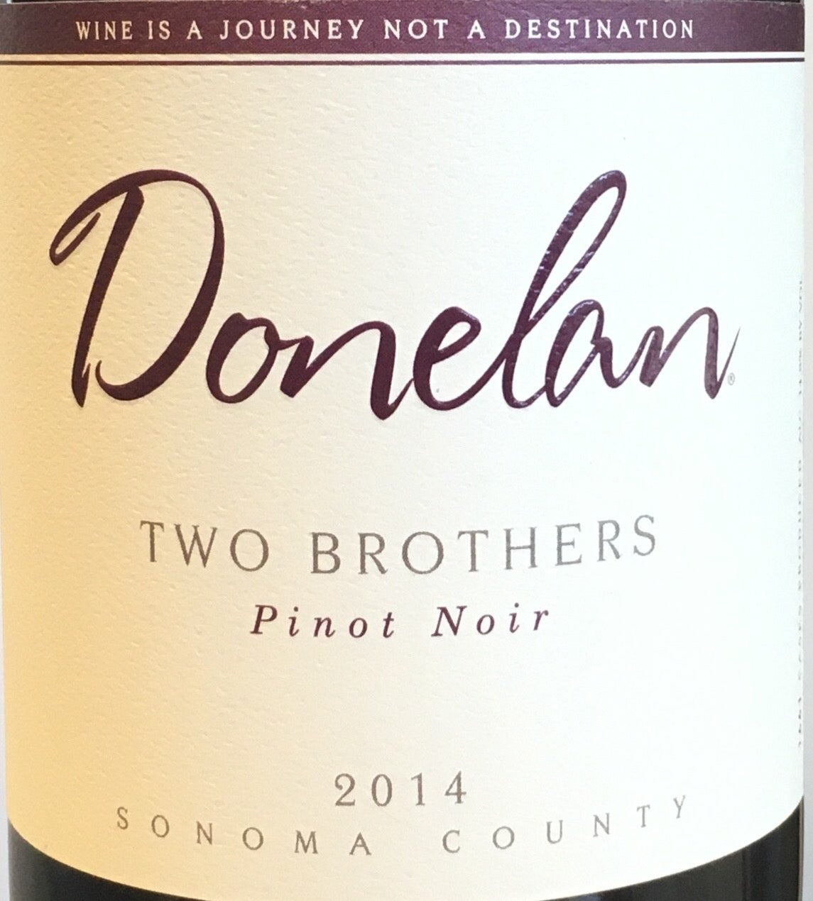 Donelan 'Two Brothers' Premium Red Wine - Pinot Noir