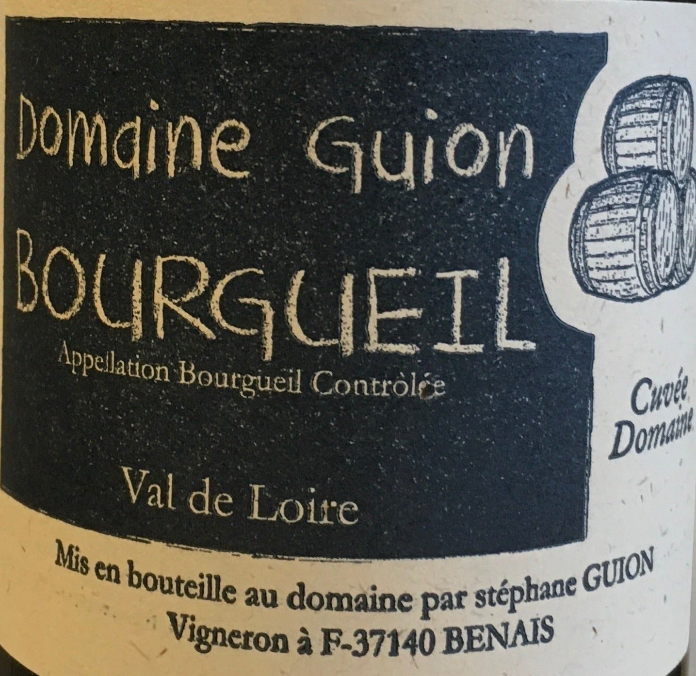 Domaine Guion 'Cuvee Domaine' Red Wine - Bourgueil, A Fine French Vintage