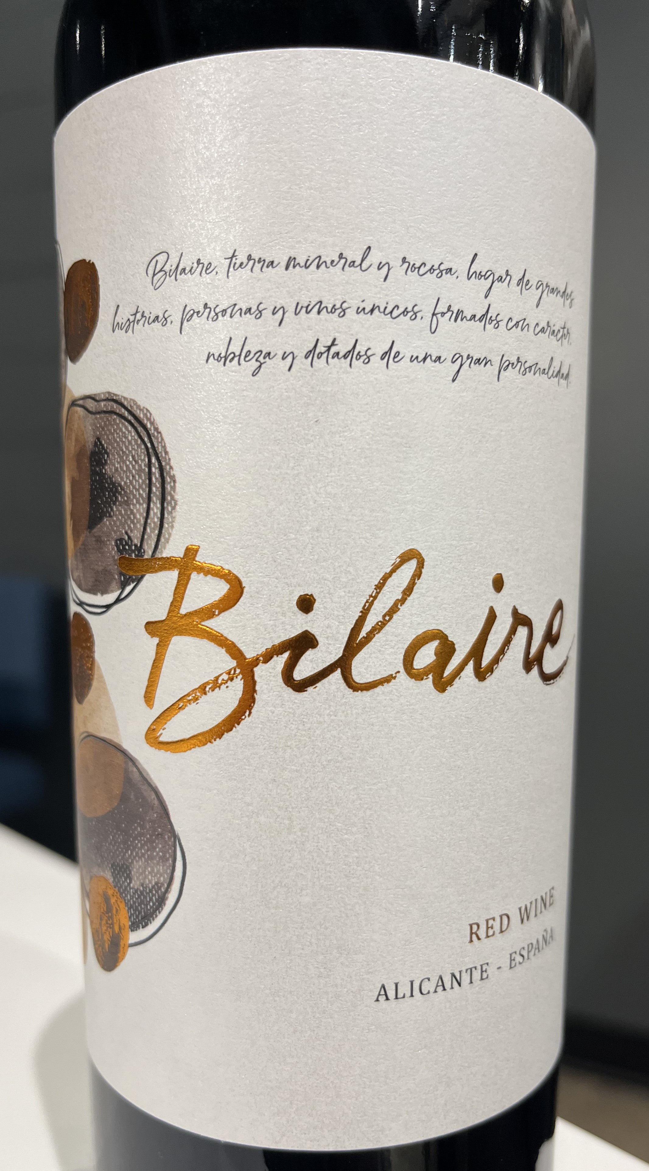 Bodegas Alejandro 'Bilaire' Monastrell Red Wine - 2022 Vintage from Aligante, Spain