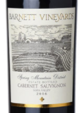 2017 Barnett Spring Mountain Cabernet Sauvignon Red Wine