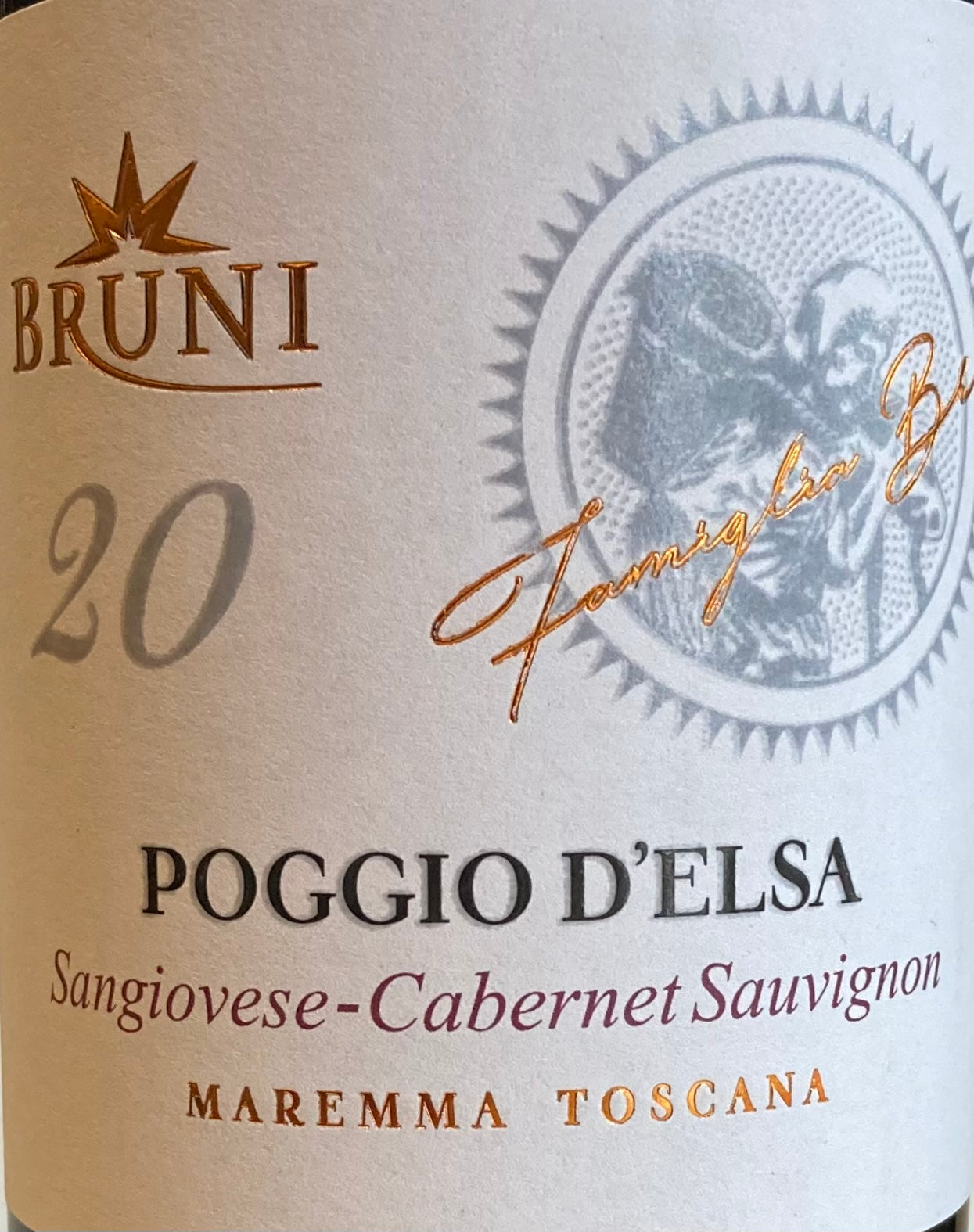 Bruni Poggio d'Elsa - Premium 2020 Maremma Toscana Wine