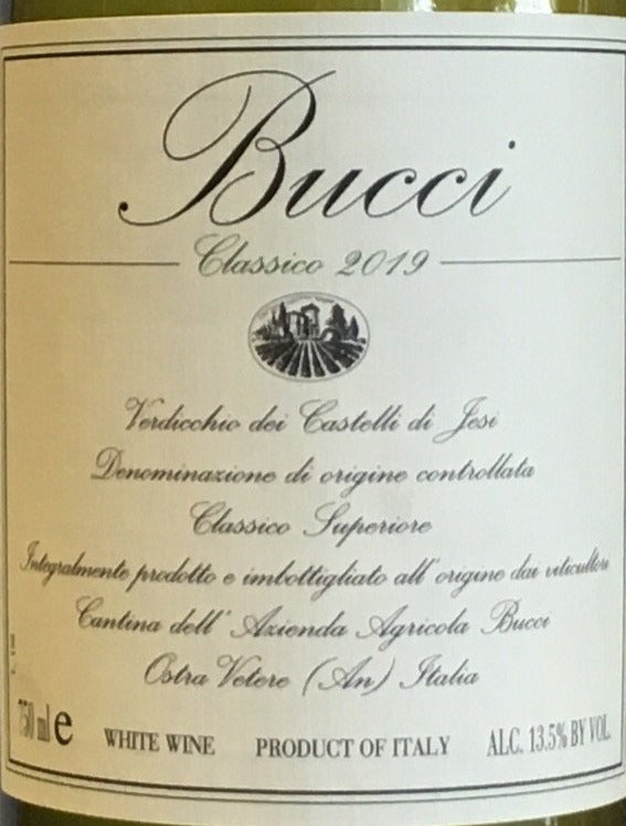 Bucci Verdicchio Wine - Verdicchio dei Castelli di Jesi