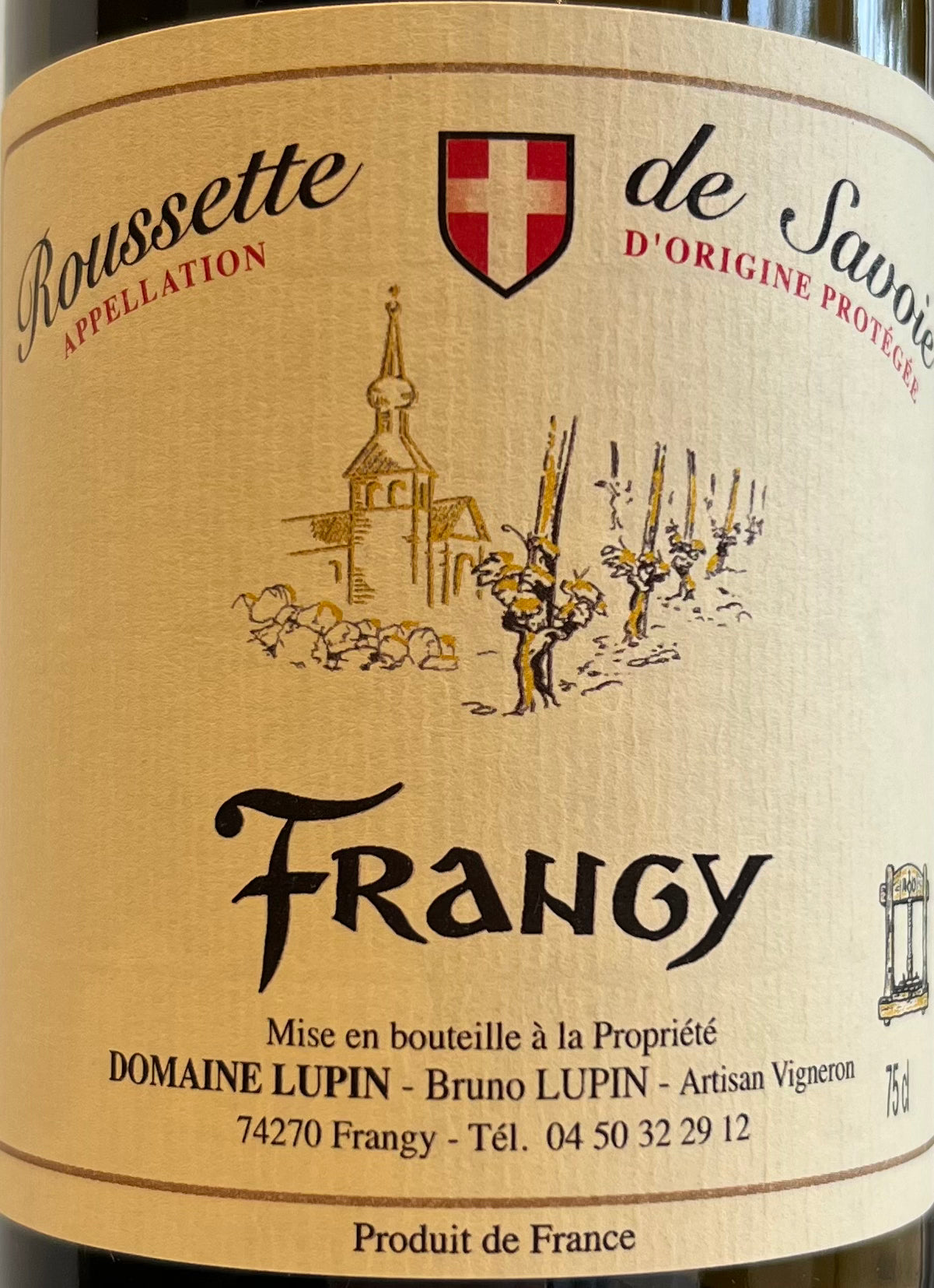 2020 Domaine Lupin - Fine Roussette de Savoie Wine