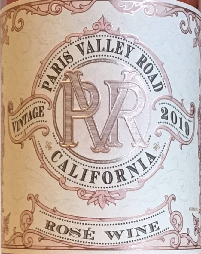 Exquisite Paris Valley Road Rose Wine