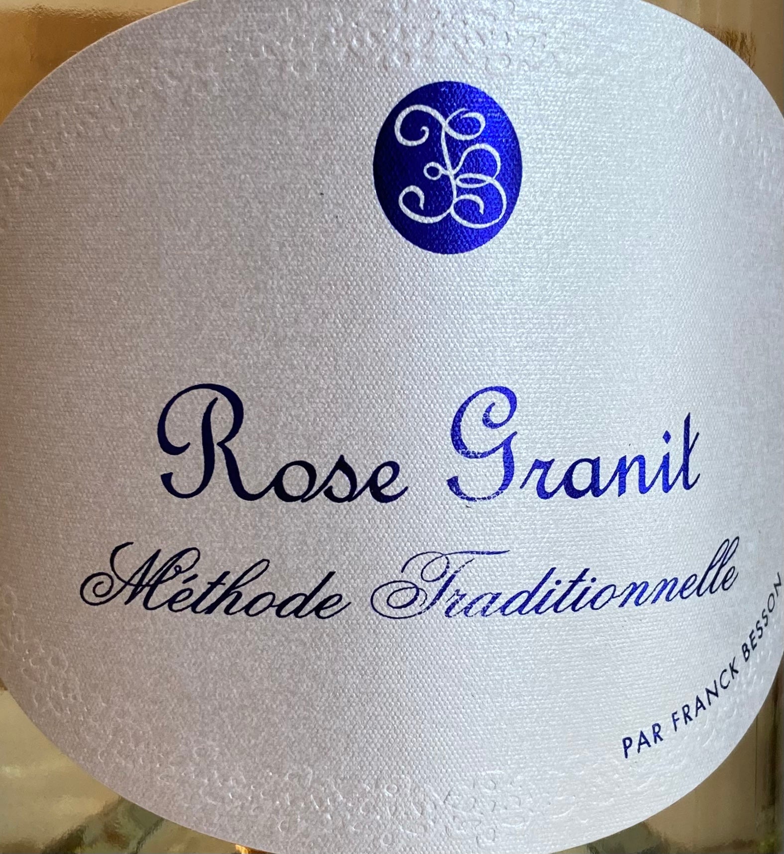 Domaine Franck Besson Sparkling Rose Wine - 'Rose Granit'