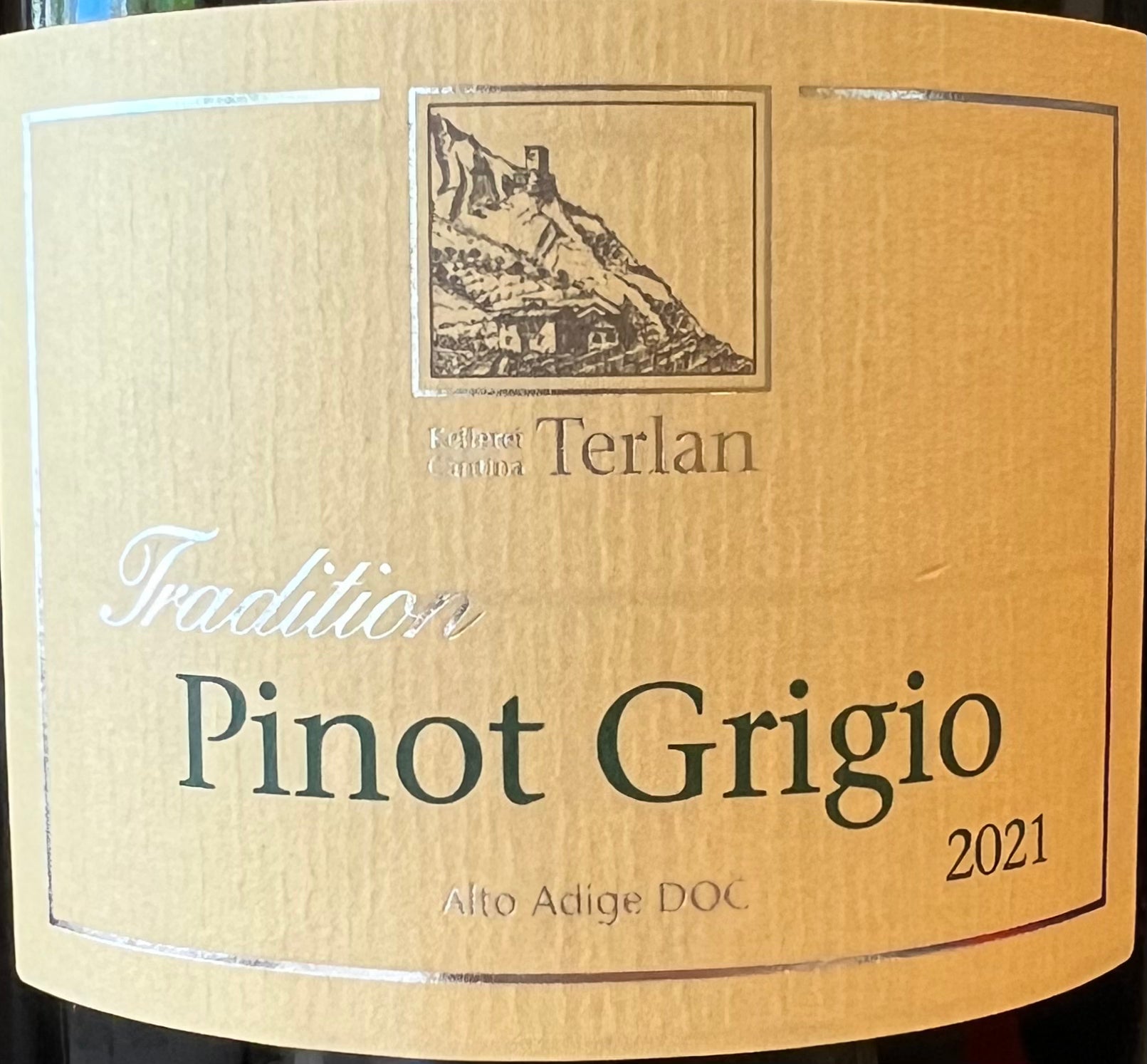 Cantina Terlano 'Tradition' - Exceptional 2021 Pinot Grigio from Alto Adige, Italy