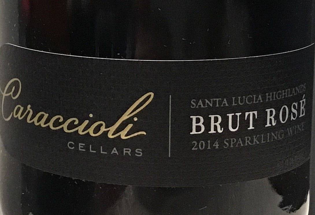 Santa Lucia Highlands Caraccioli Brut Rose Wine - 2016 Vintage