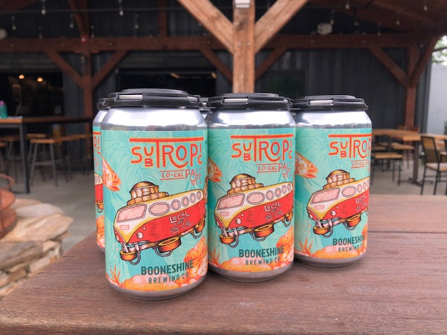 Booneshine Brewing - 6-Pack SubTropic Low-Calorie Pale Ale