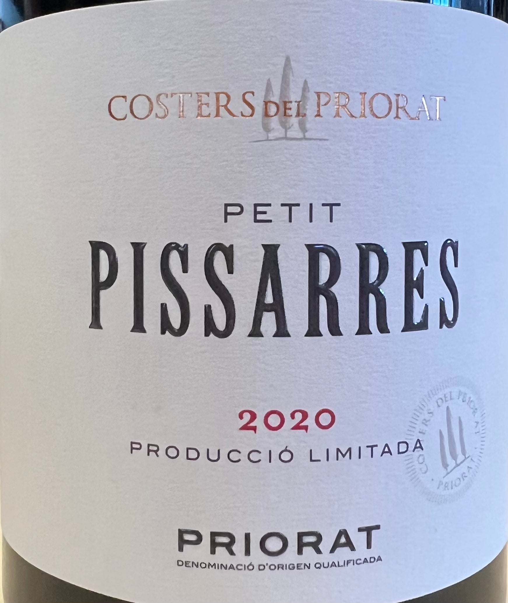 Costers del Priorat 'Petit Pissarres' Red Wine - Priorat Region