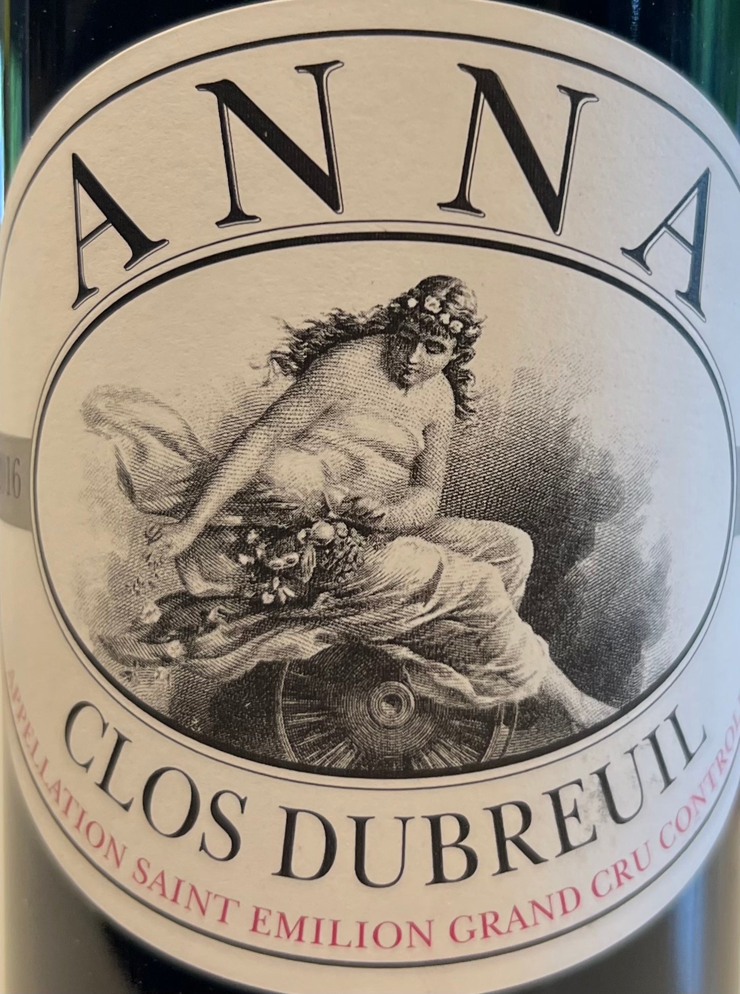 Clos DuBriel 'Anna' Premium Saint Emilion Grand Cru Red Wine