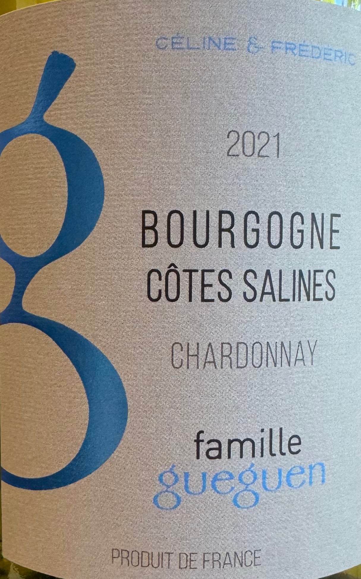 Famille Gueguen - Fine Bourgogne Cotes Salines Chardonnay Wine