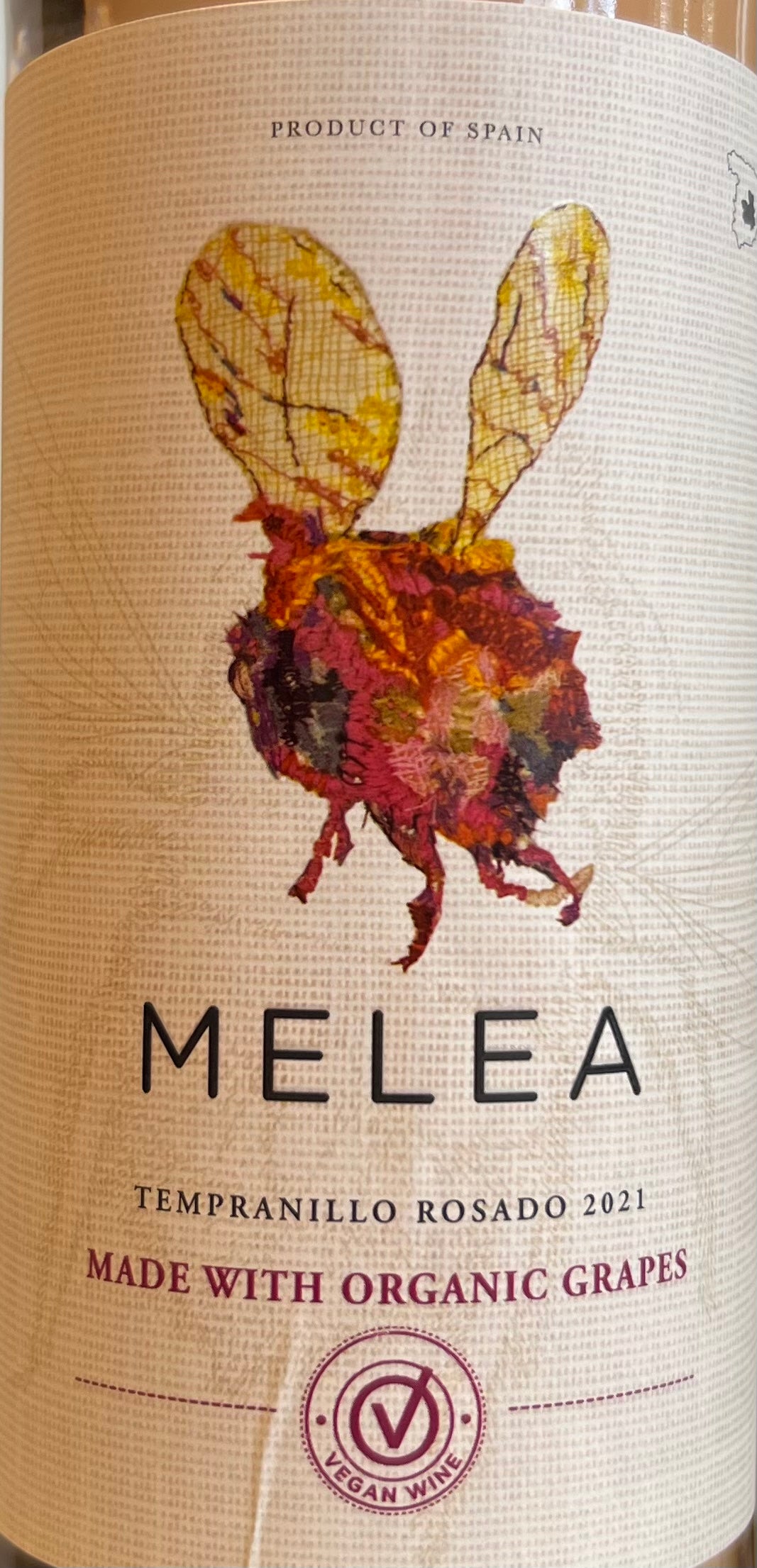 Melea Organic Vegan Wild - Yeast Fermented Rose Wine