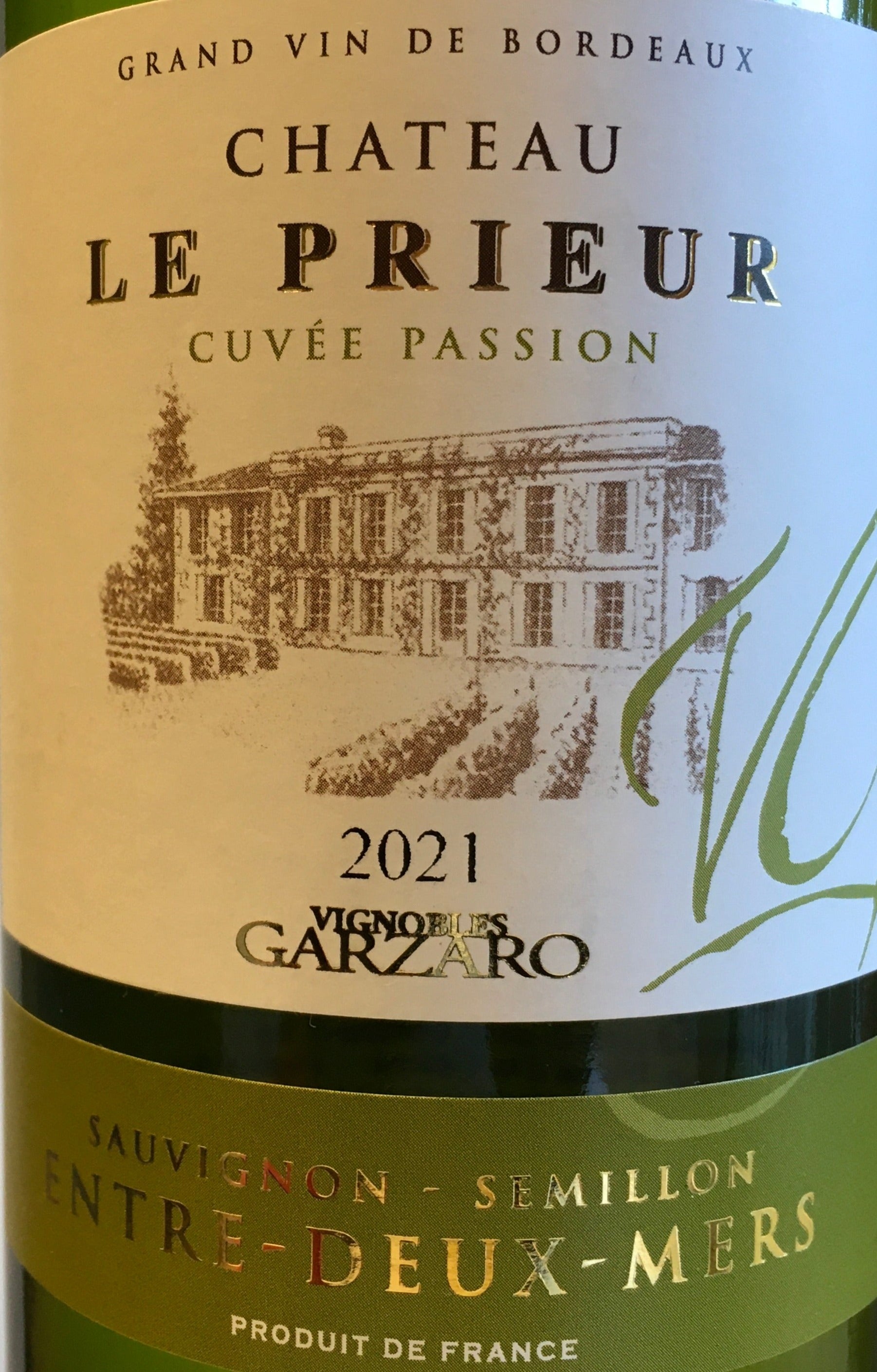 2021 Chateau Le Prieur Fine Bordeaux Blanc Wine