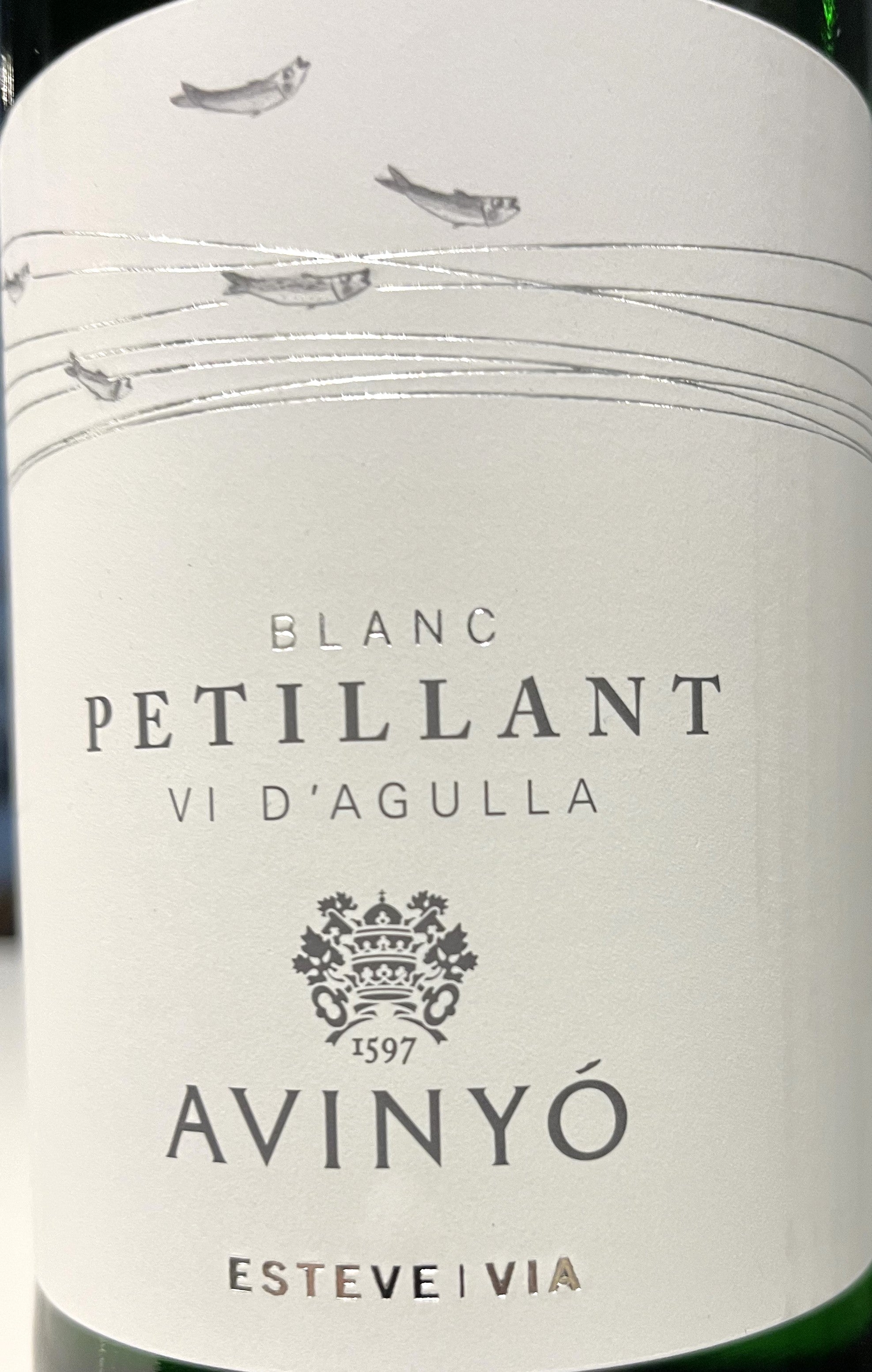 Refreshing 2023 Avinyo Petillant Sparkling Wine from Penedes, Spain