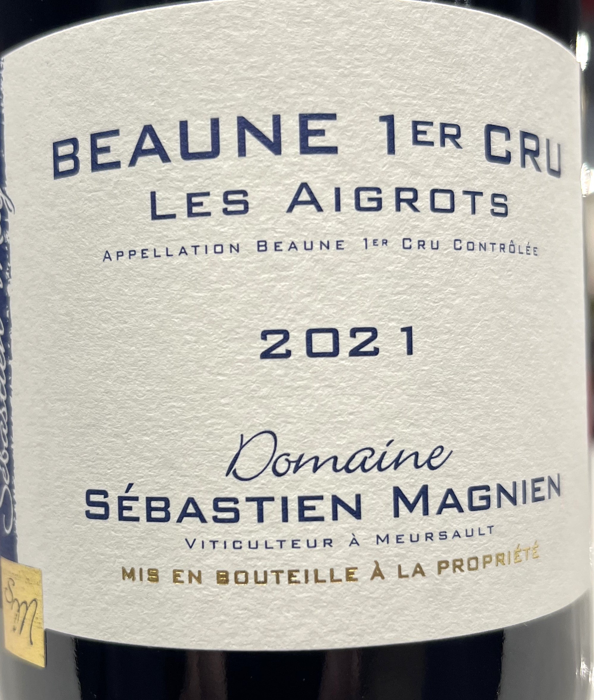 2021 Domaine Sebastien Magnien - Beaune 1er Cru Pinot Noir 'Les Aigrots'