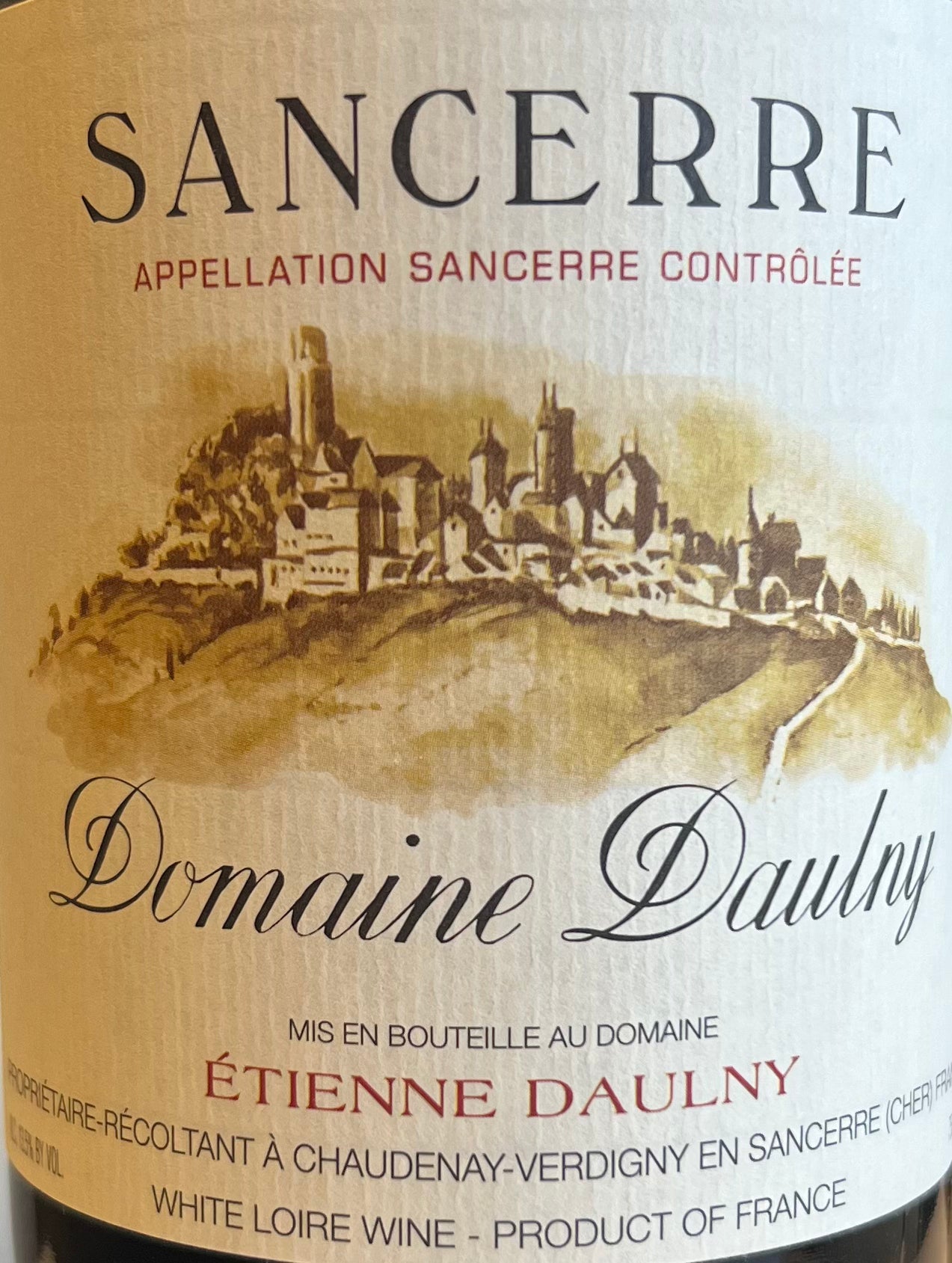 2020 Domaine Daulny Sancerre Sauvignon Blanc Wine