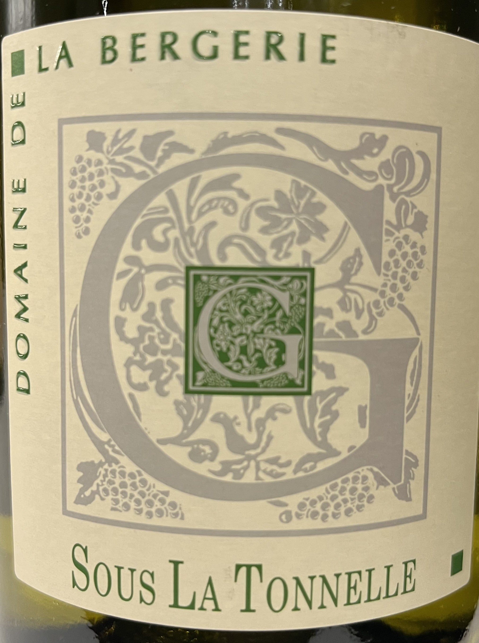 Domaine de la Bergerie 'Sous la Tonnelle' - 2022 Anjou Dry White Wine Blend