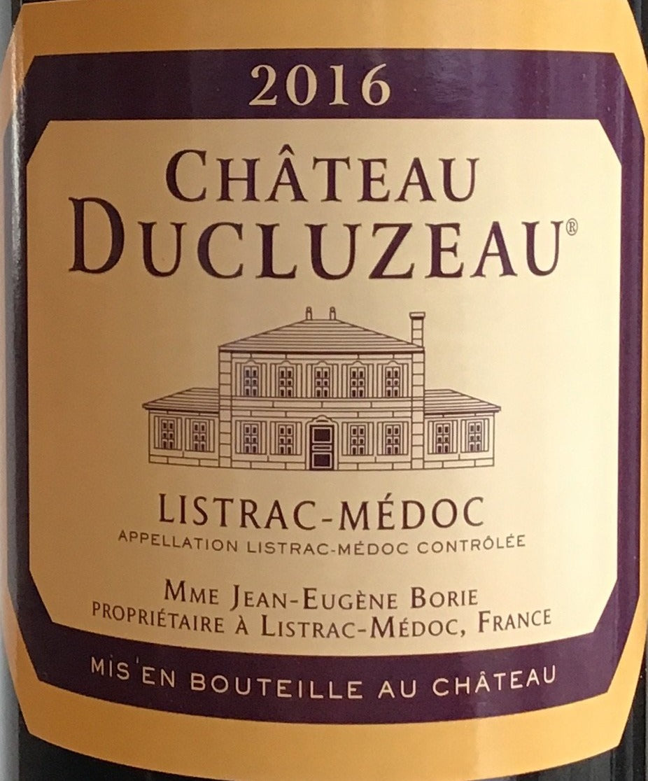 2016 Chateau Ducluzeau Listrac - Medoc Red Wine, 1.5 - Liter Bottle
