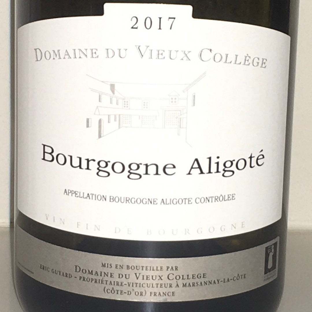 Organic Bourgogne Aligoté Wine from Domaine de Vieux College