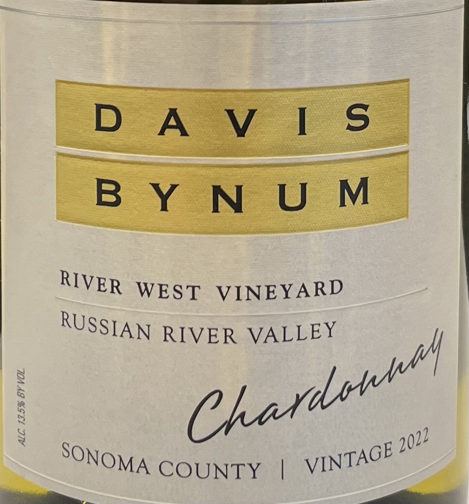 Davis Bynum Premium Chardonnay Wine