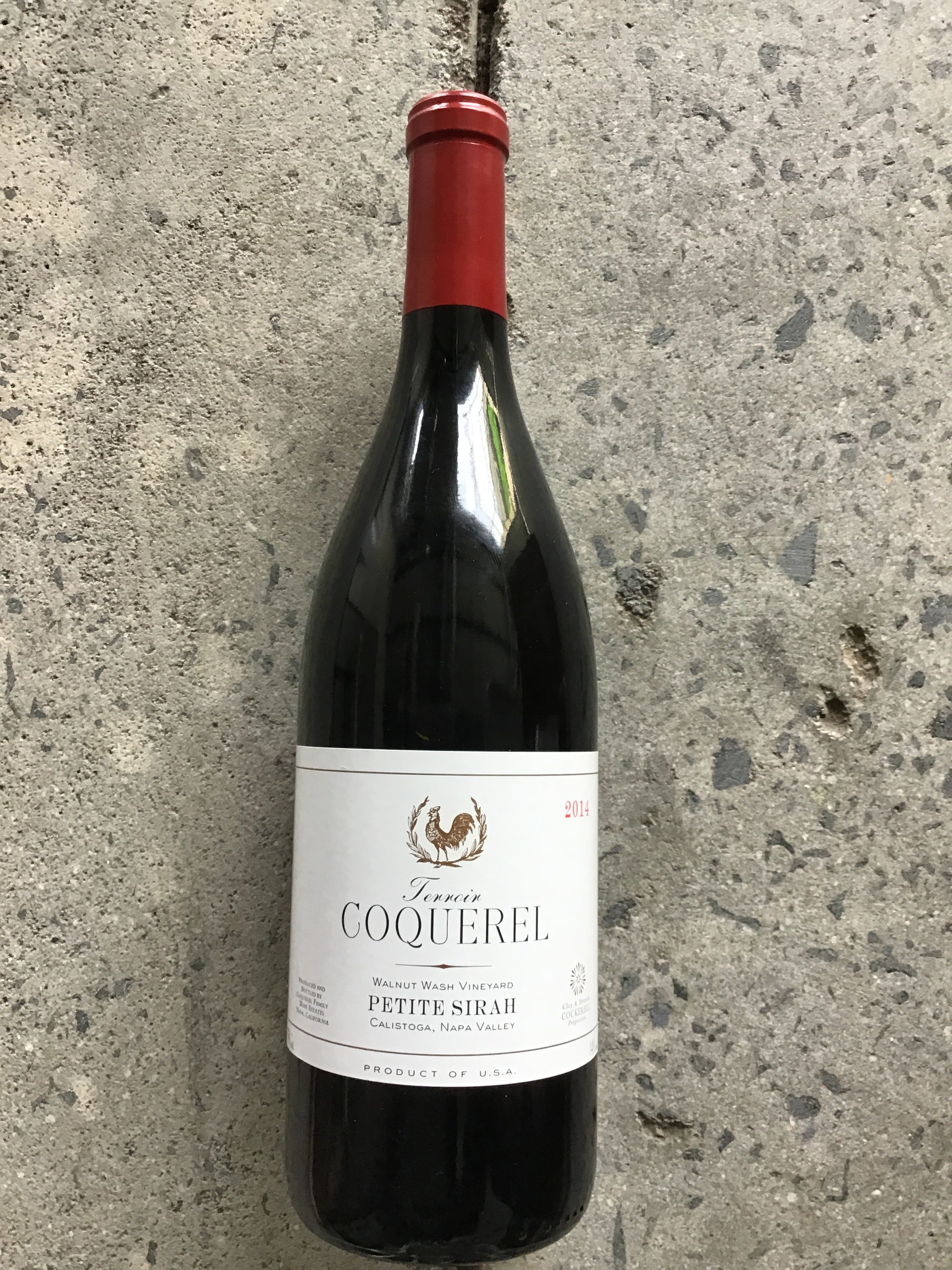 Coquerel 'Walnut Wash Vineyard' Petite Sirah Red Wine