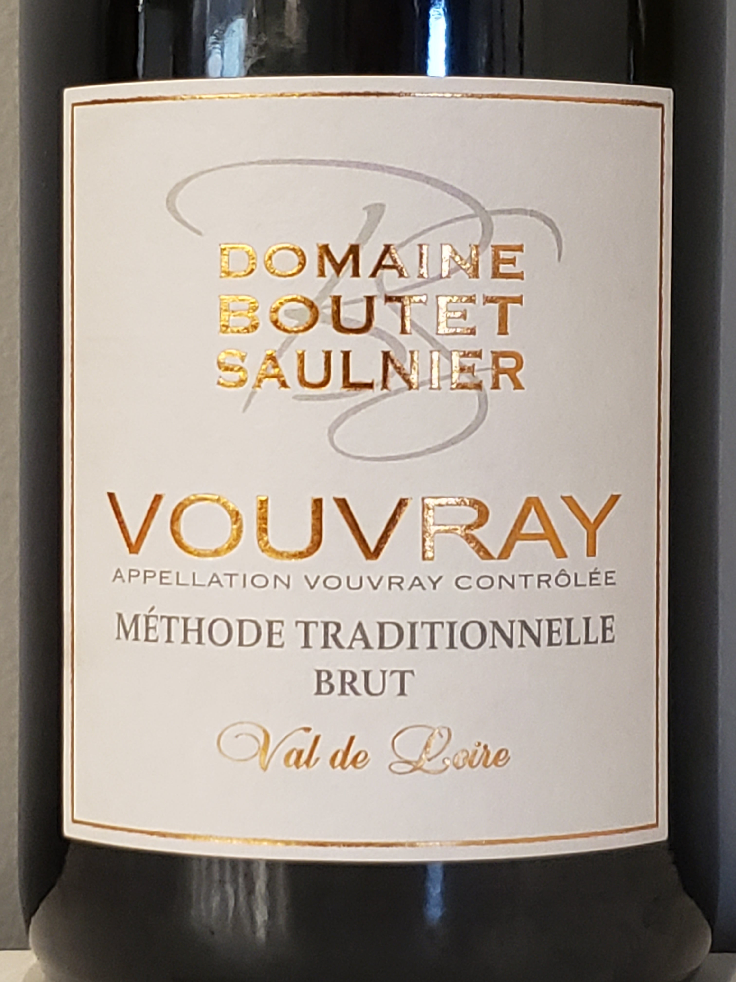 Domaine Boutet Saulnier French Vouvray Brut Sparkling Wine